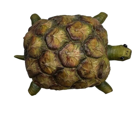 Enesco Home Grown Anthropomorphic Pineapple Turtle Fruit Figurine Tortoise 2005 - Picture 4 of 11
